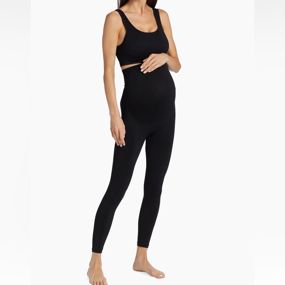 Blanqi Everyday Maternity Belly Support Leggings NWT Size S $78